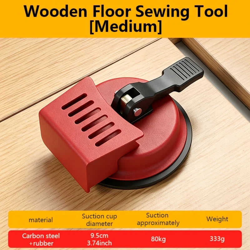 Heavy-Duty Floor Gap Fixer Tool - Suction Cup Repair Kit for Vinyl, Laminate and Wood Floors