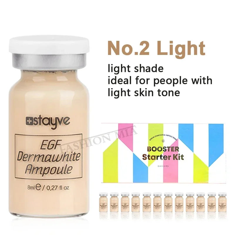 Korea Original Stayve BB Cream Glow Starter Kit – Niacinamide & Peptide Face Serum Essence for Skin Care