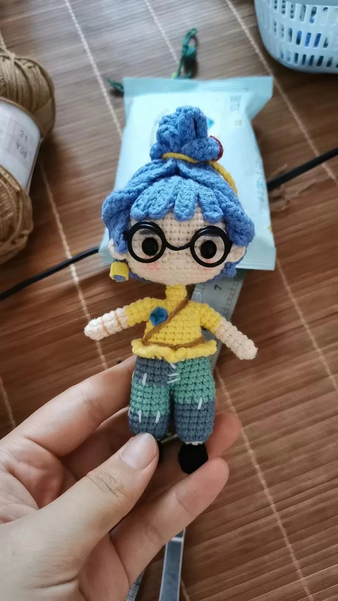 It Takes Two Cody & May Crochet Dolls – Handmade Game Figurines, Cosplay Collectible Gift