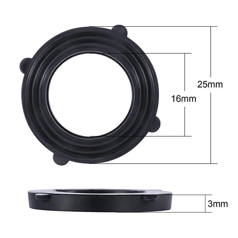 Heavy Duty Silicone Garden Hose Washers β 10/20pcs Leak-Proof Rubber Faucet Seals & O-Ring Gaskets (3/4 Inch)