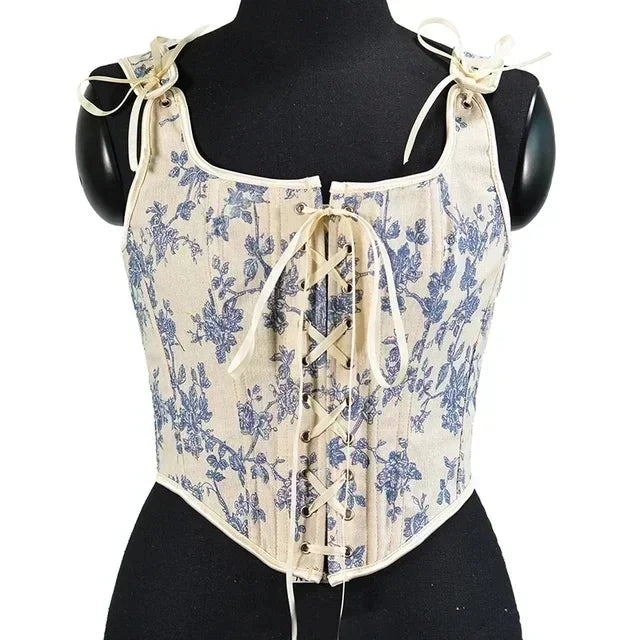 Sexy Lolita Underbust Corset – Slimming Bandage Bustier Top for Women Lingerie & Elegant Streetwear