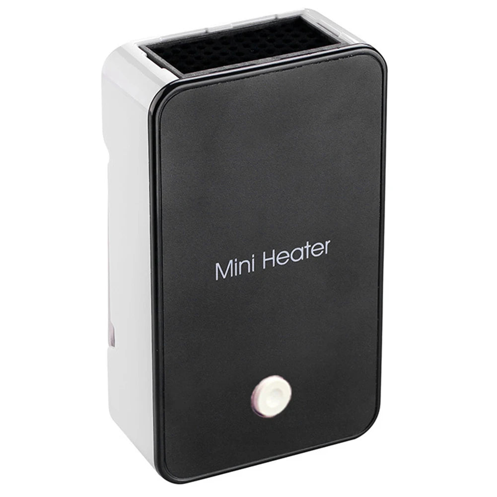 Portable Electric Desktop Space Heater - Mini Warm Air Fan, Hand Warmer & Compact Winter Heating for Home, Dormitory and Office Use