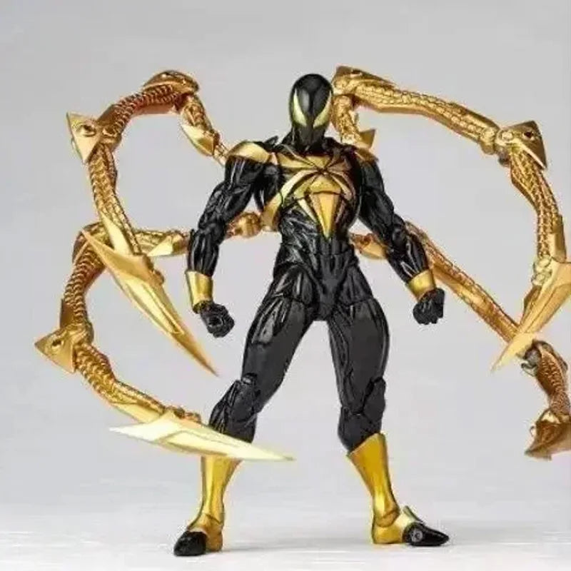 Amazing Yamaguchi Kaiyodo Iron Spider-Man Figure β Animation Collectible Action Model Toy, Birthday Gift