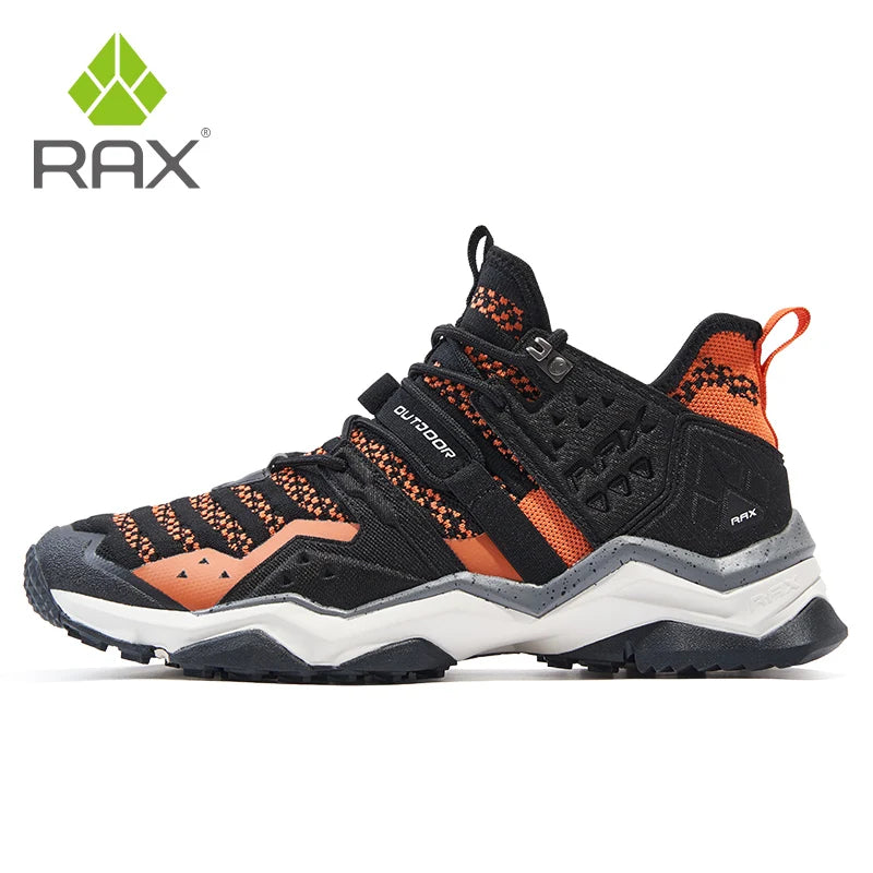 Rax Men’s Hiking Shoes - Lightweight Breathable Outdoor Sneakers for Mountain Trekking & Climbing