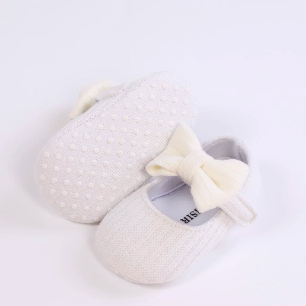 Adorable Bowknot Mary Jane Baby Girl Shoes — Lightweight Non-Slip Soft Sole for Indoor & Outdoor Walking