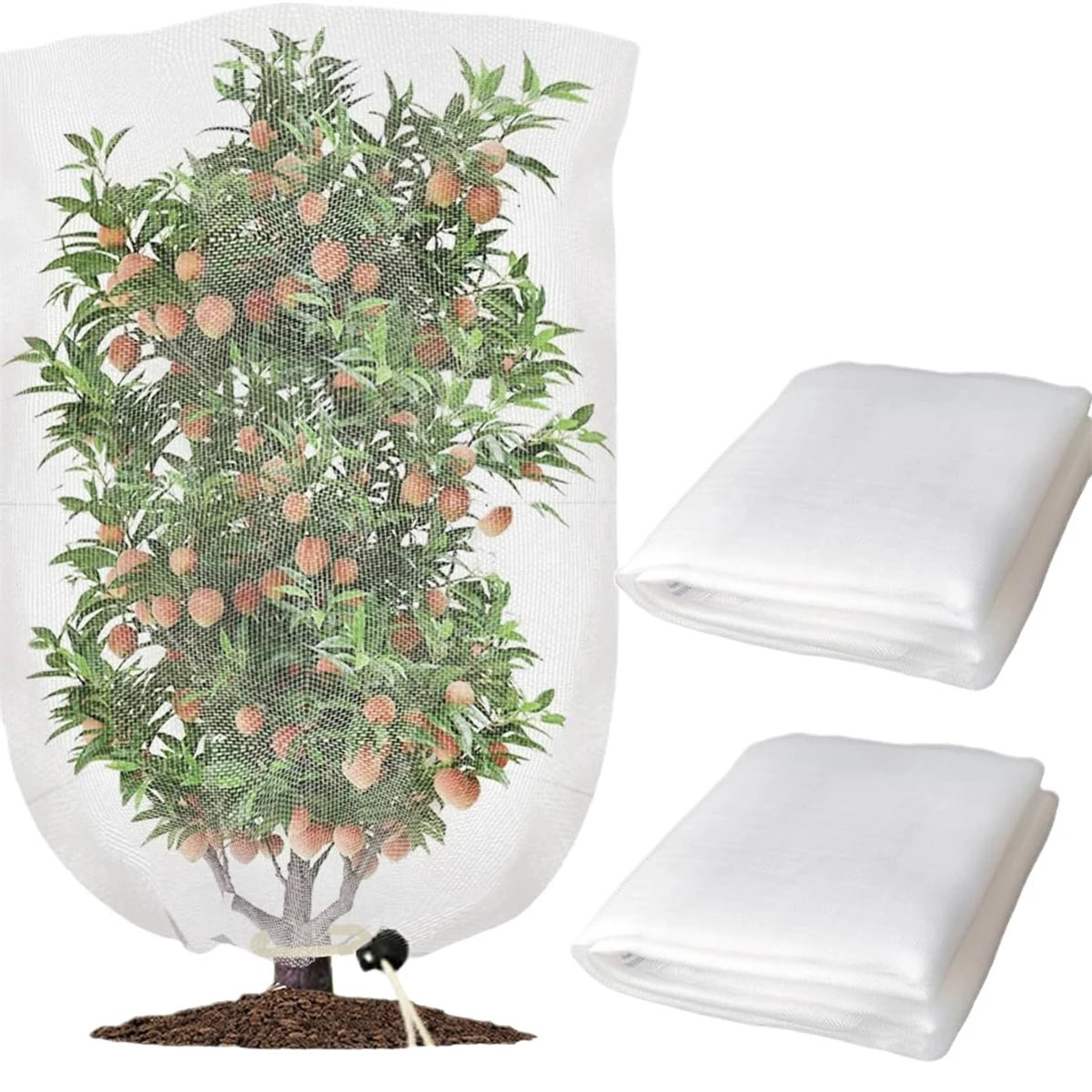 Thickened Insect-Proof Net Cover – 60 Mesh for Vegetables, Fruit Trees, Greenhouses & Breeding Protection