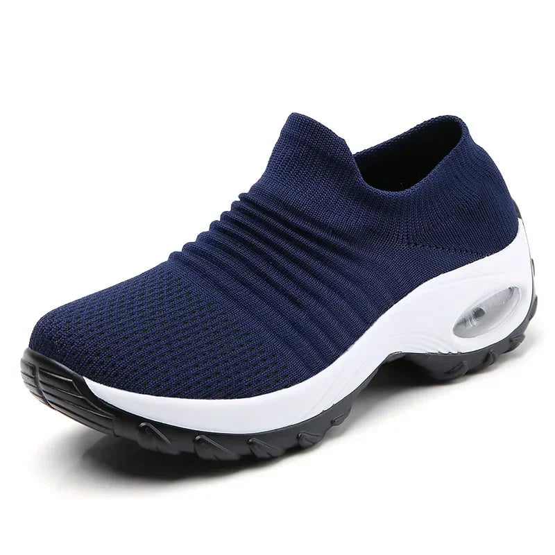 Women’s Orthopedic Sneakers – Versatile Platform Casual Tennis Shoes, Non-Slip & Wear-Resistant
