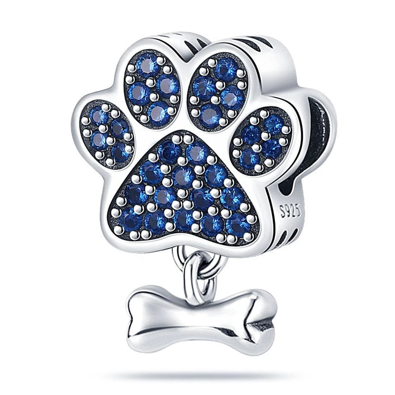 Fit Pandora 925 Silver Bracelets - Luminous Firefly, Chameleon, Aircraft & Butterfly Charms for DIY Jewelry Gift