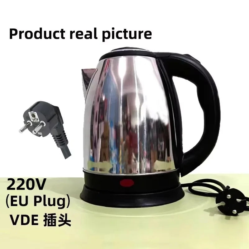 Stainless Steel Smart Electric Kettle | 1500W Whistle Kettle for Tea & Coffee