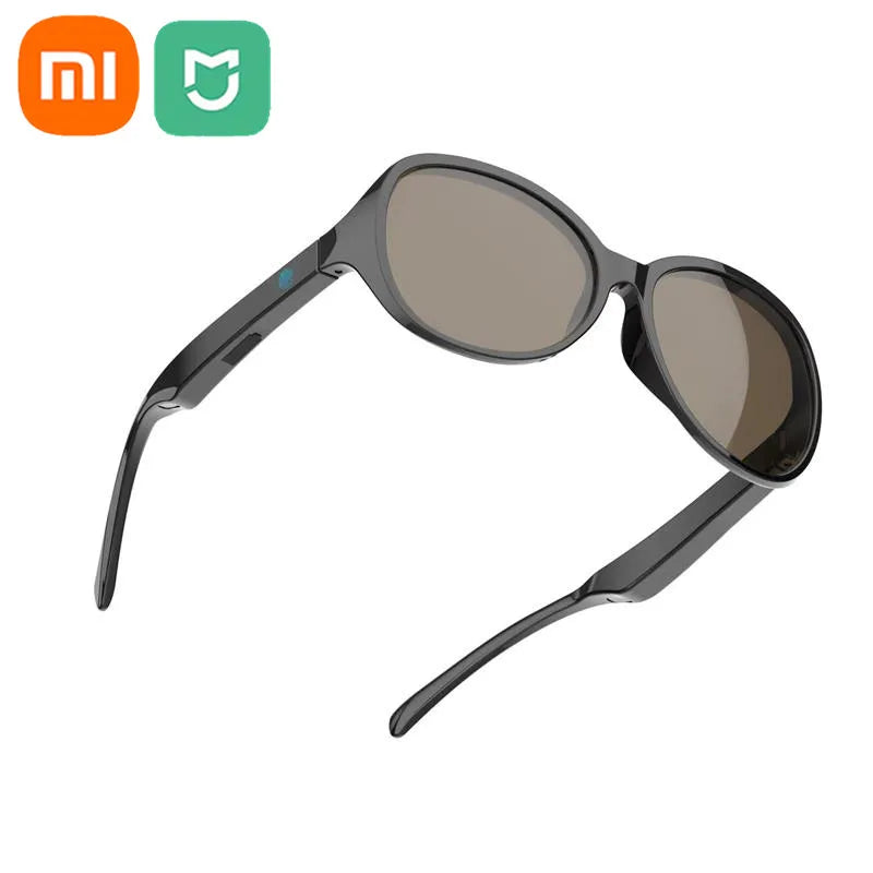 Xiaomi MIJIA Smart Sunglasses — Bluetooth Headphones with HIFI Audio, Blue Light Protection, Waterproof & Anti-UV for Men and Women