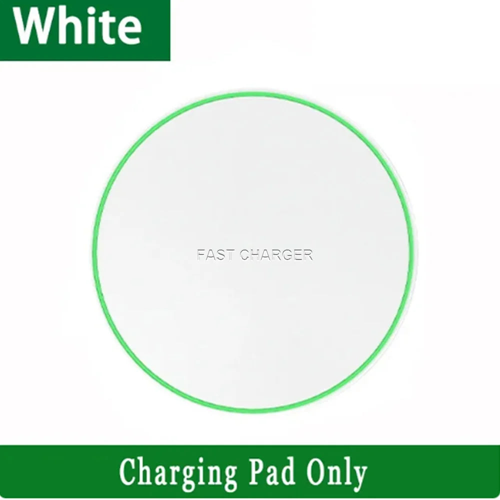 30W Fast Wireless Charging Pad - Wireless Charging Station for iPhone 8–17, Samsung Galaxy S23 and Compatible Xiaomi Devices