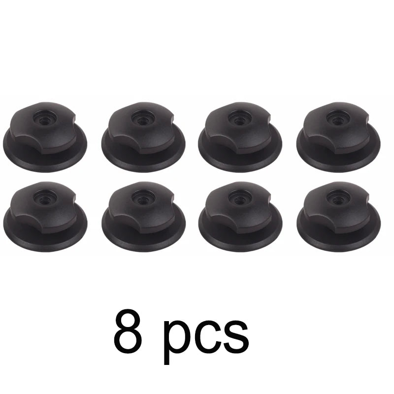 Car Trunk Hooks Organizer | Rear Cargo Mounting Luggage Net Fastener with Screw & Adhesive Tape Kit