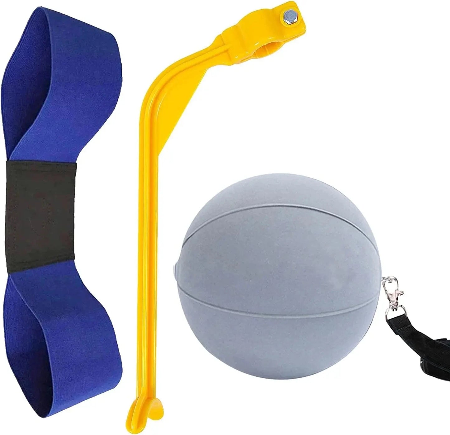 Golf Swing Training Aid Set – Arm Band, Smart Impact Ball & Pump for Posture Correction