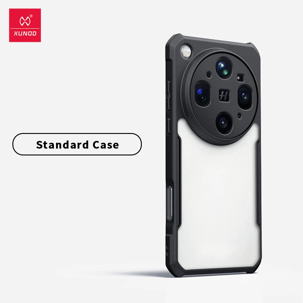Xundd OPPO Find X9 Ultra Case - Airbag Shockproof Full Protection Matte Transparent Anti-Scratch Cover
