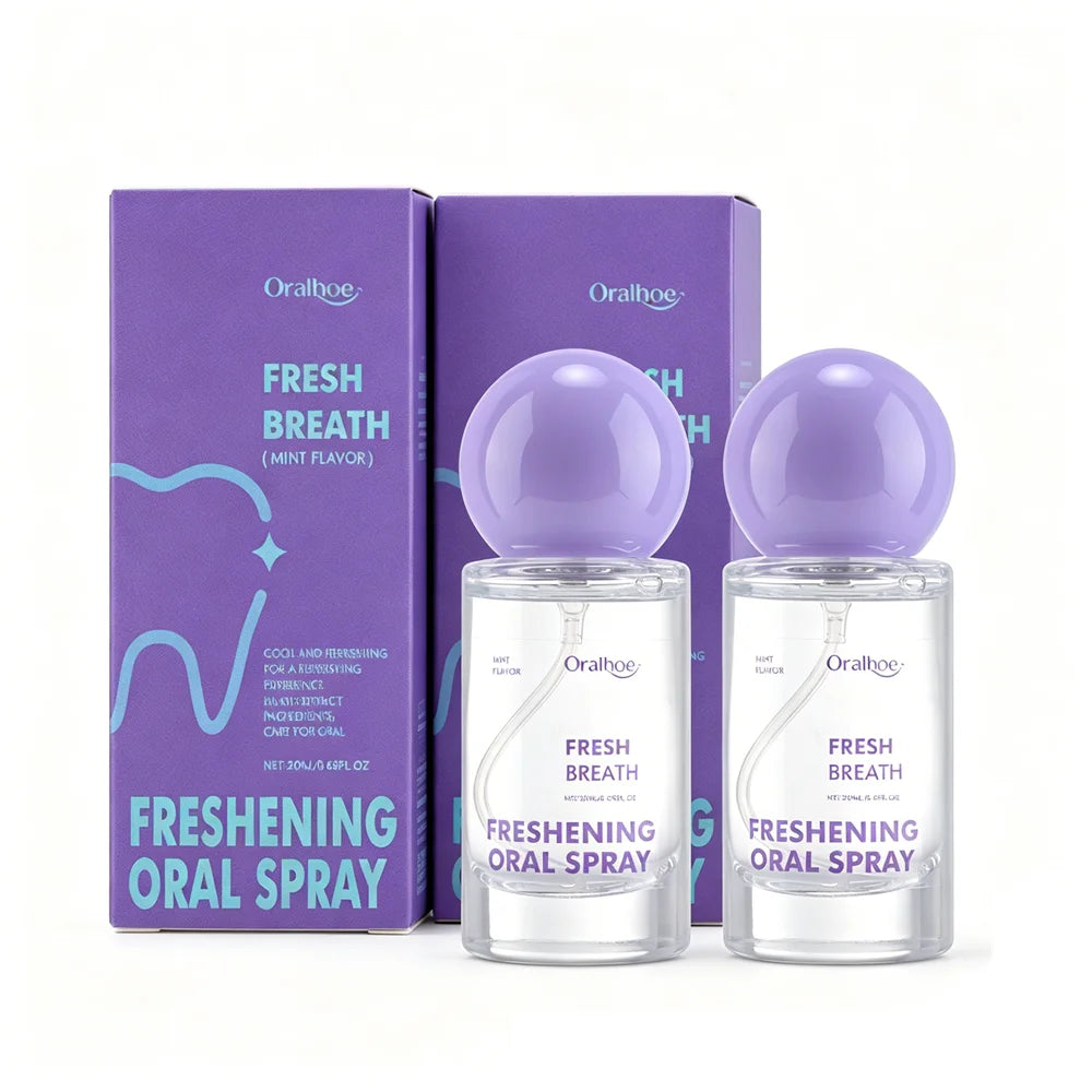 Mint Oral Breath Spray - Travel-Size Mouth Freshener for Long-Lasting Freshness and Daily Oral Care