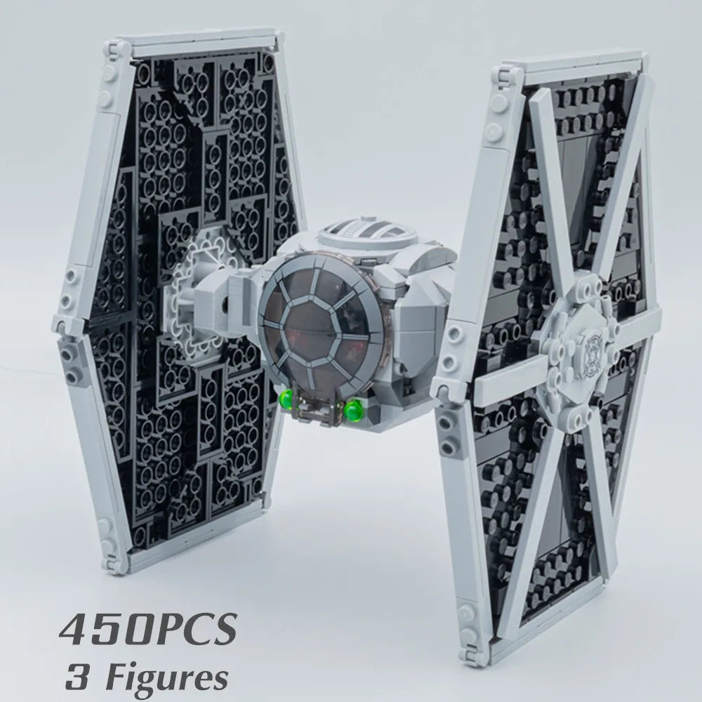 Military Galaxy Battleship Space Fighter – Building Blocks Toy Model, Starship Aircraft Figures Gift