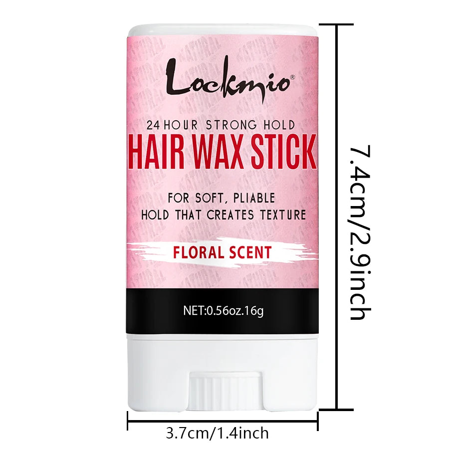 Professional Styling Wax for Women – Anti-Frizz Pomade, Smoothing Hair Mud, Messy Hair Control Rod for Natural Wigs