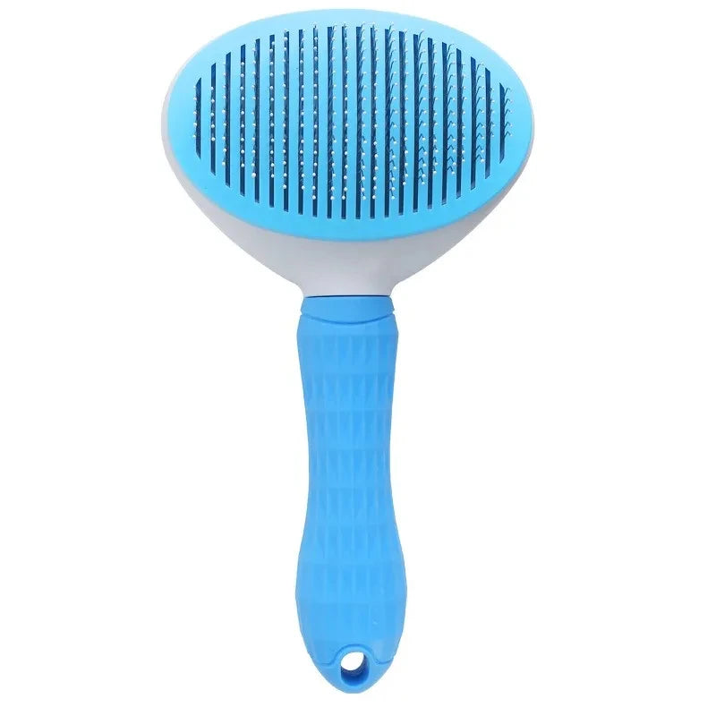 Pet Cat & Dog Hair Brush β Stainless Steel Grooming Comb for Long Hair Pets, Dog Cleaning & Care Accessories