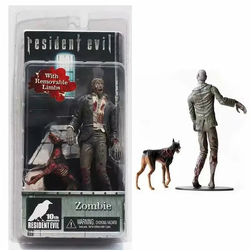 NECA Chris Redfield & HUNK Action Figure β Biohazard Zombie Executioner Majini Collectible Toy Gift for Halloween