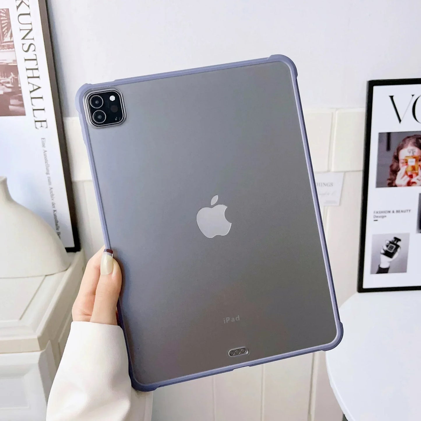 2025 Hard Case for iPad β Back Cover for 11th Gen, Air, Pro, Mini, M Series, A17Pro Tablets