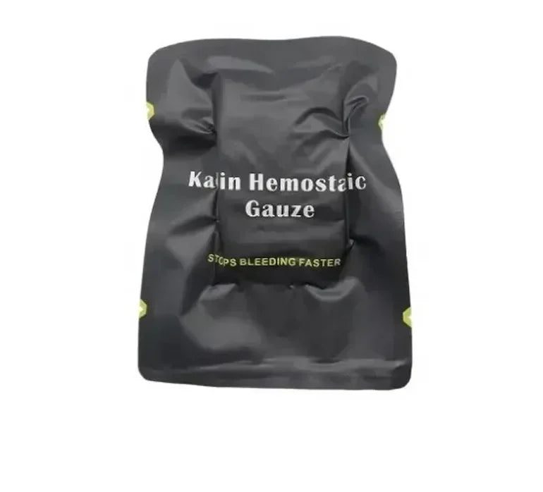 Tactical Kaolin Hemostatic Gauze β Emergency First Aid Bandage for Bleeding & Trauma Wound Dressing