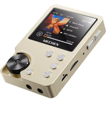 MECHEN M30 Lossless MP3 Player - HiFi Sound, 64GB Memory Card, Expandable Up to 256GB