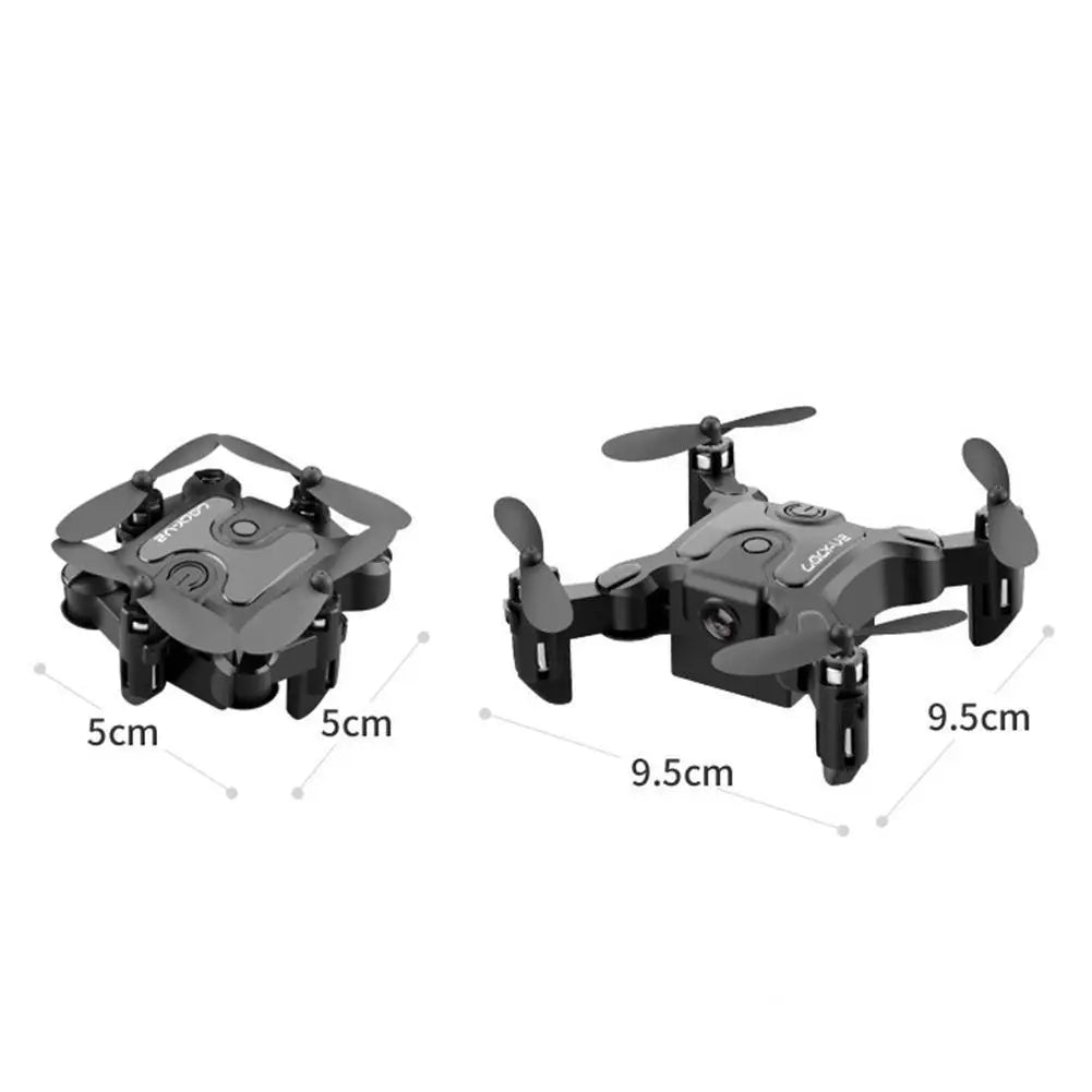 Professional HD Camera Mini Drone: 4K High Hold Mode RC Helicopter for Kids - Foldable Quadcopter with WiFi, Ready-to-Fly (RTF)
