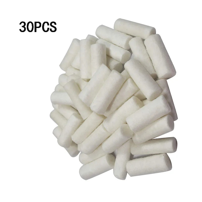 30/60pcs Fire Starter Cotton Sticks – Mini Portable Emergency Fire Starters for Camping & Hiking