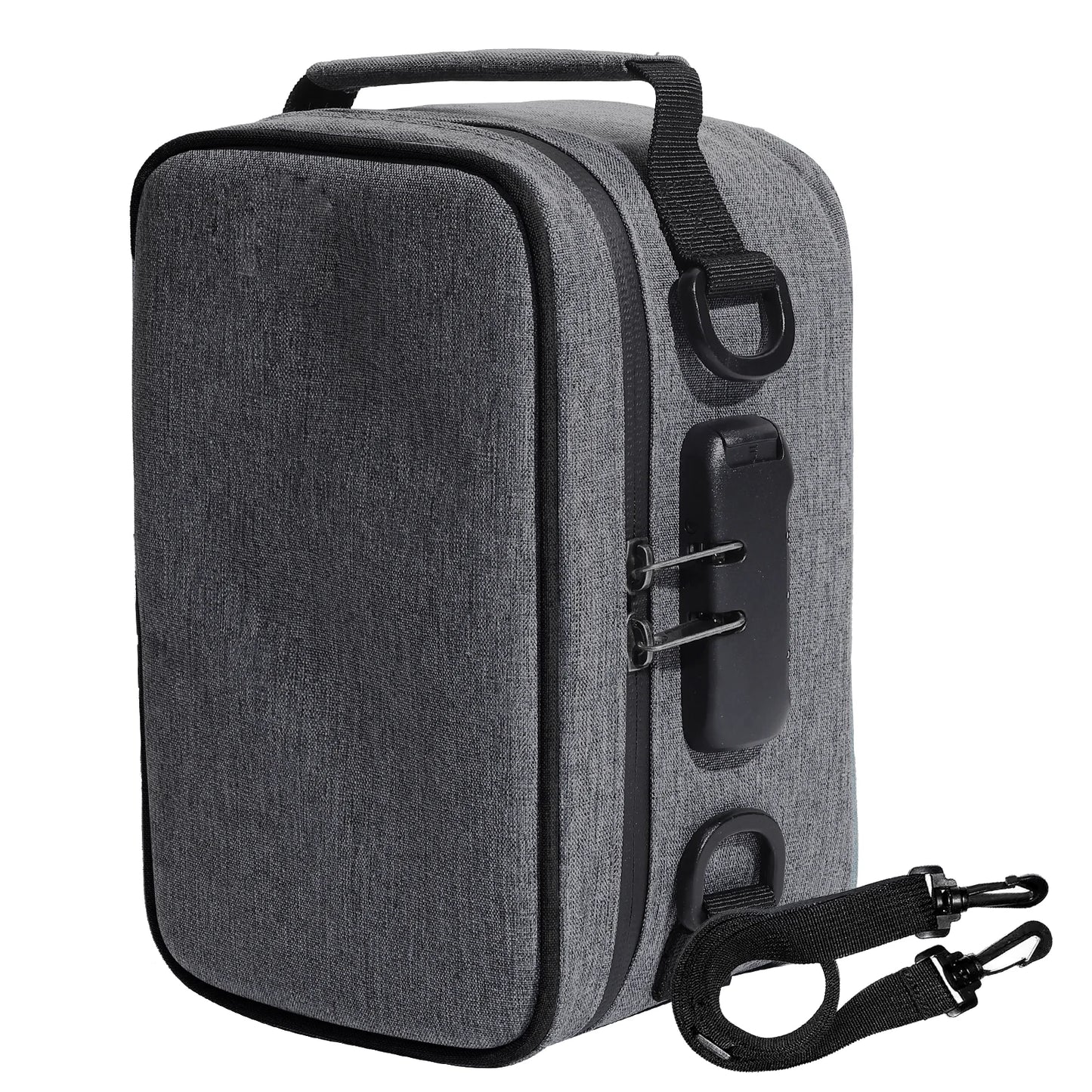 Unisex Smell-Proof Pouch with Combination Lock – Secure Stash Bag for Storage & Travel Gifts