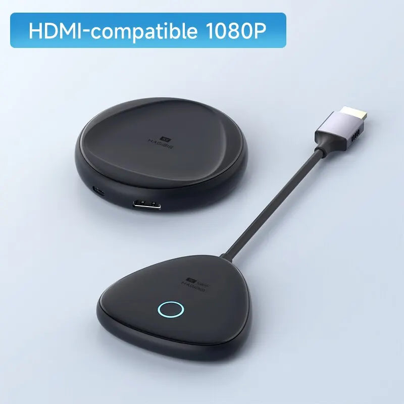 Hagibis 4K HDMI Wireless Transmitter and Receiver Kit – HDMI Extender for Monitor, Projector, HDTV, PC, Camera, Xbox Live