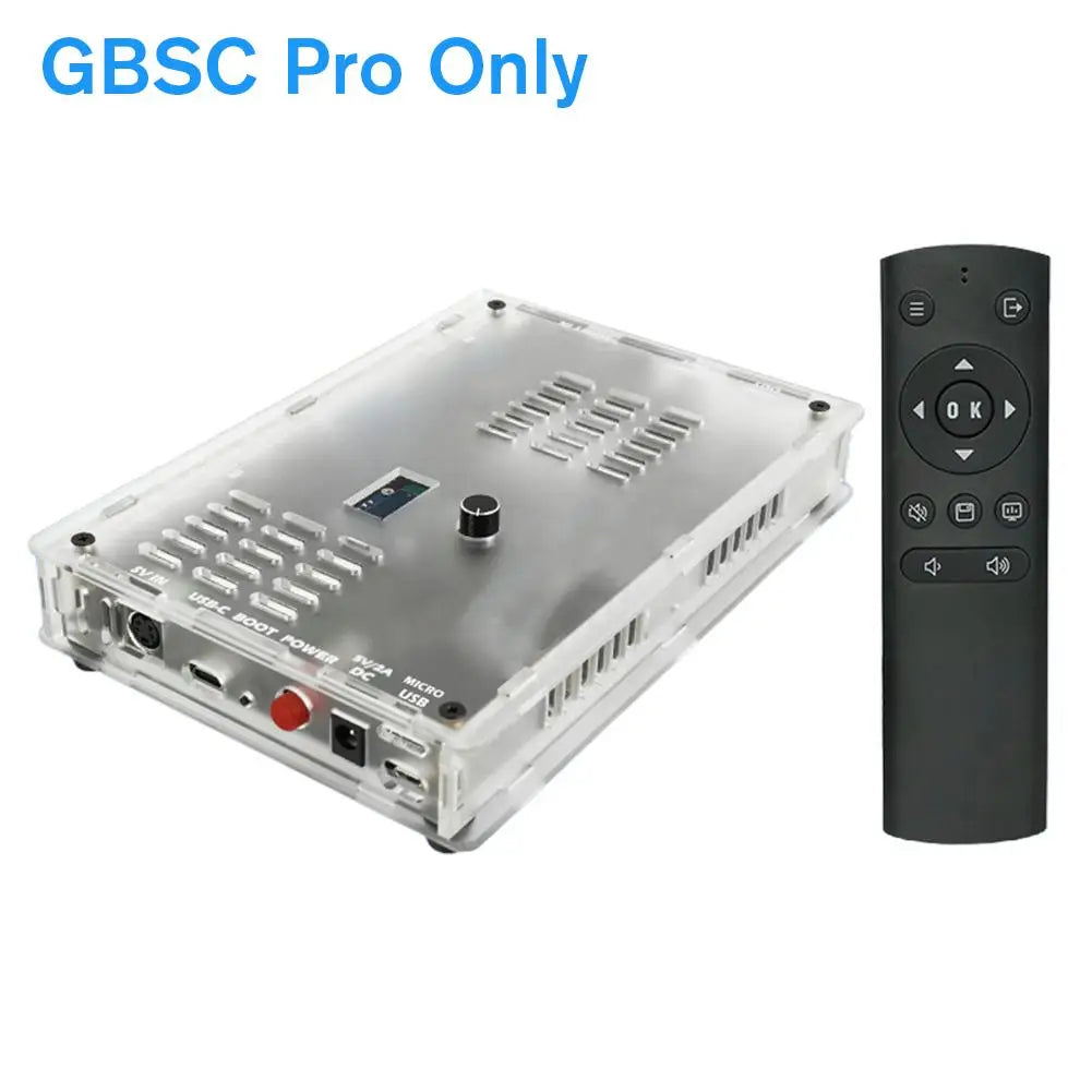 GBSC Pro GBS High-End Video Converter β SCART, RGBS, YPbPr, VGA & Composite (AV/SV) to HDMI for Retro Game Consoles