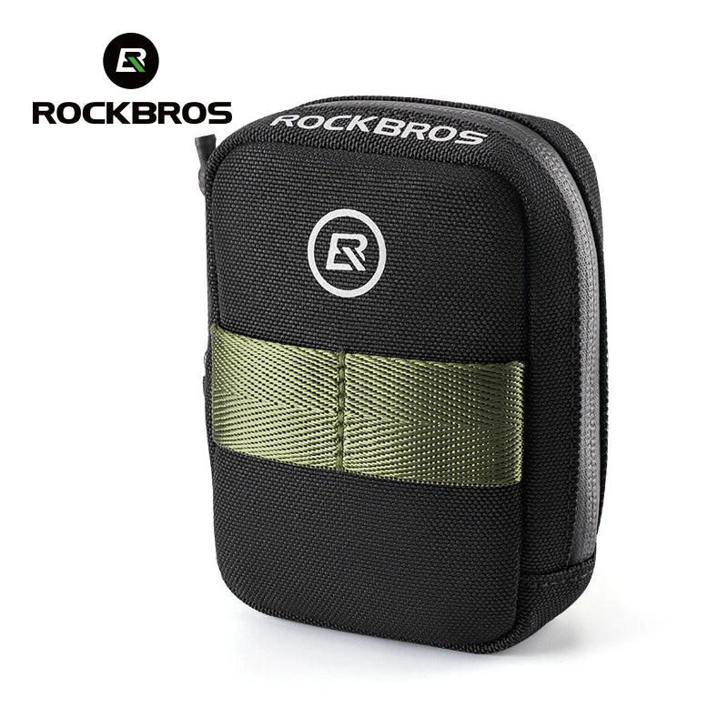 ROCKBROS Mini Bicycle Saddle Bag – Lightweight 0.35L Portable Multi-Function Cycling Handbag & Bike Accessory