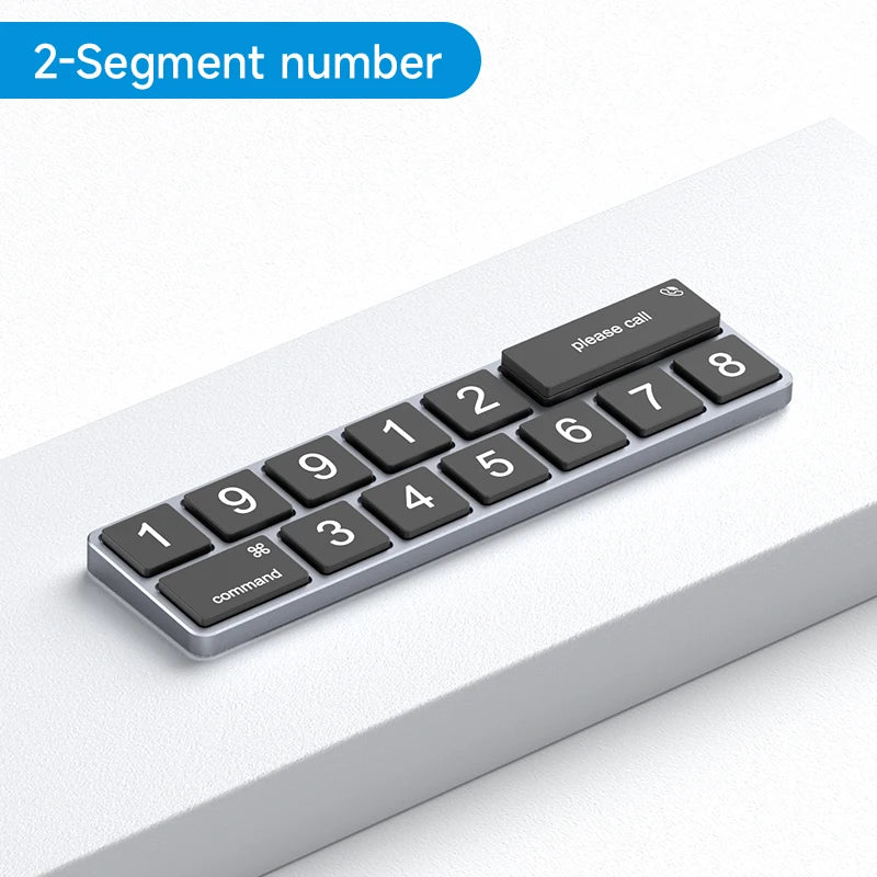 Hagibis Car Temporary Parking Number Plate – Aluminum Creative Parking Phone Card, Vehicle License Contact Accessory