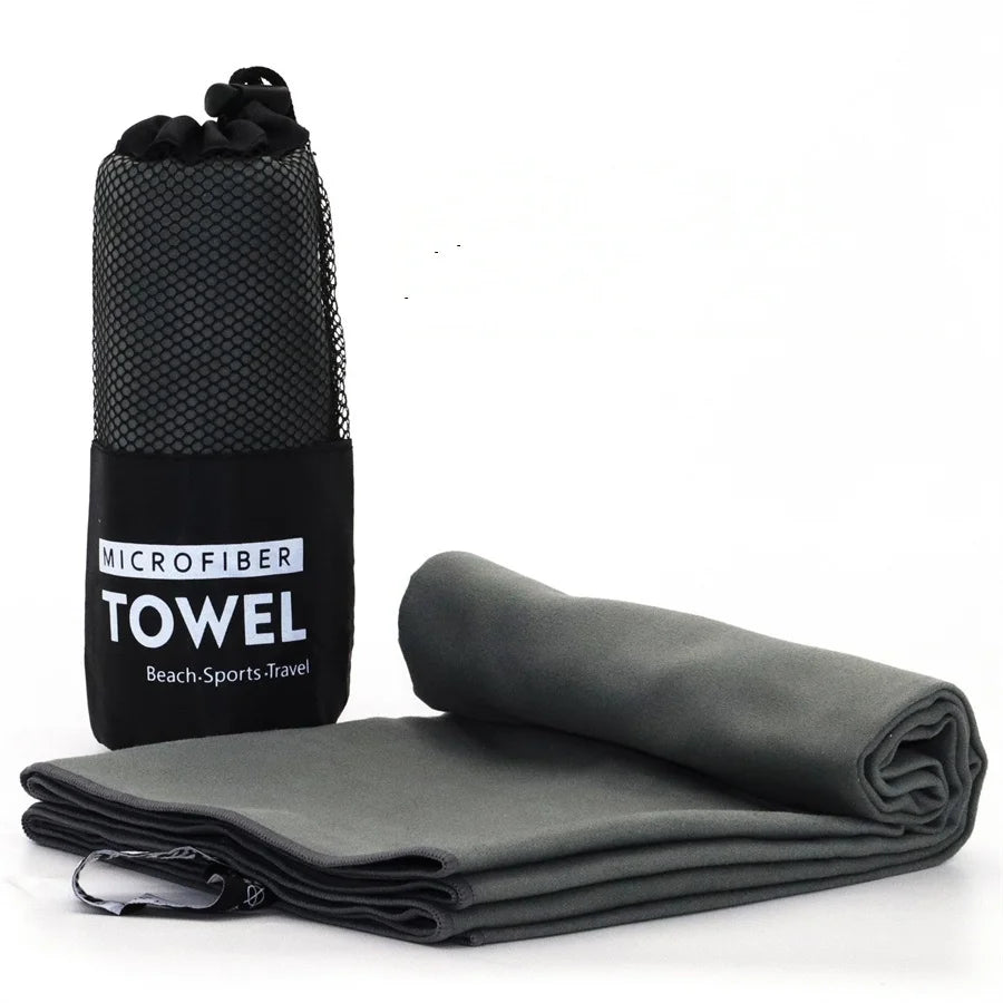 Quick Dry Sports Towel - Extra Large Microfiber Swimming, Pool, Beach & Travel Towel for Outdoor Activities