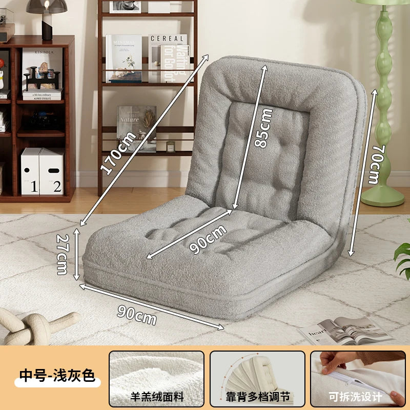 Human Kennel Lazy Sofa - Folding Recliner & Compact Sofa Bed for Bedroom