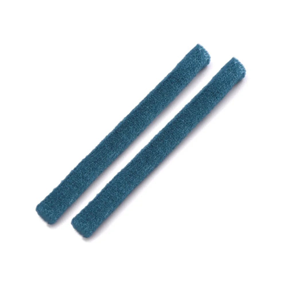 Anti-Slip Eyeglass Temple Tips – Soft Cotton Fabric Cushion Sleeve for Comfortable Frame & Ear Support