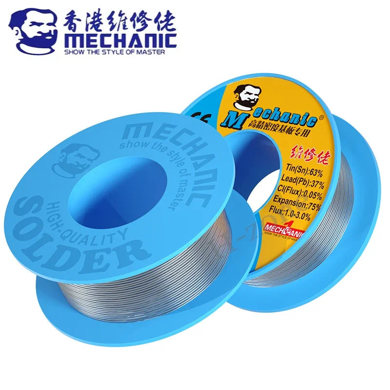 MECHANIC TY-V866 Solder Wire - 40g Rosin Core Lead-Free Welding Flux Wire for Electronics Repair