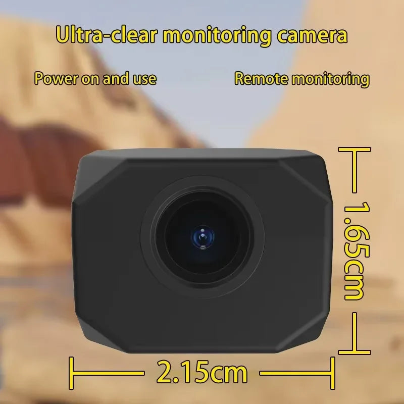 1080P HD Mini WiFi Camera - Portable Remote Home Security Surveillance Camcorder