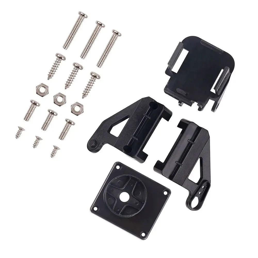 PTZ FPV Camera Gimbal Bracket - Ultrasonic Aviation Model Camera Mount for RC Aircraft & FPV Servo Installation Accessories