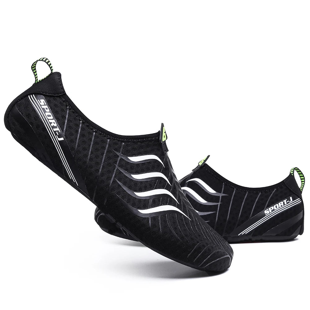 Men’s & Women’s Water Aqua Shoes – Unisex Breathable Swimming Sneakers, Quick-Dry Barefoot Beach Sandals & Wading Flats