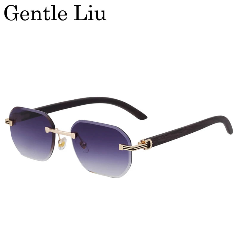 Vintage Square Rimless Sunglasses for Men 2026 β Luxury Frameless Punk Style UV400 Anti Blue Light Eyewear & Prescription Glasses