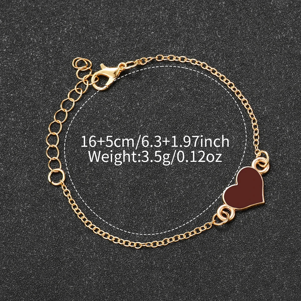 2PCS Women’s Quartz Watch & Heart Bracelet Set - Arabic Dial Square Silicone Strap Wristwatch