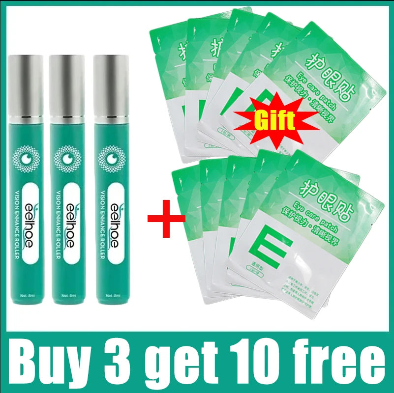 Vision Enhance Roller – Clearer Eyesight, Mild Relaxation Massage for Eye Fatigue, Dryness & Discomfort Relief