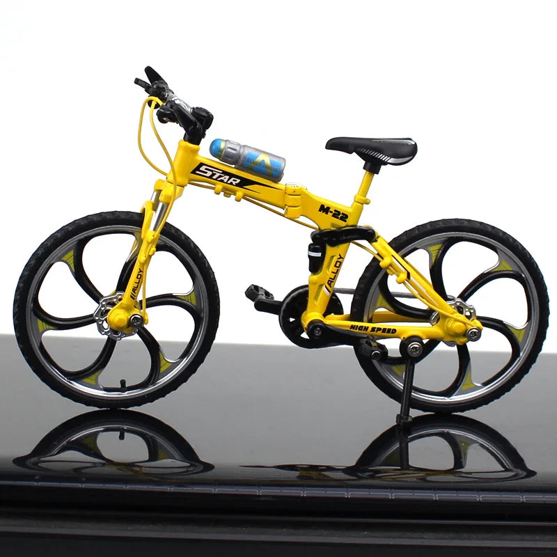 1:8 Alloy Mini Mountain Bike Model β Diecast Metal Simulation Bicycle Toy Collectible Gift