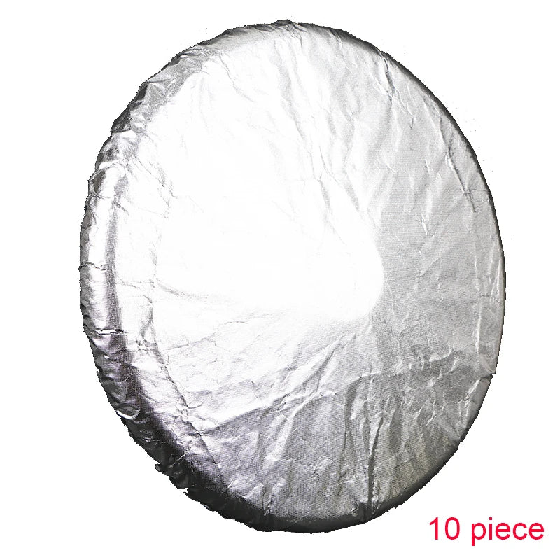 Car Steering Wheel Sun Shade Cover – Foldable Anti-UV Silver Coated Sunscreen Insulation Accessory