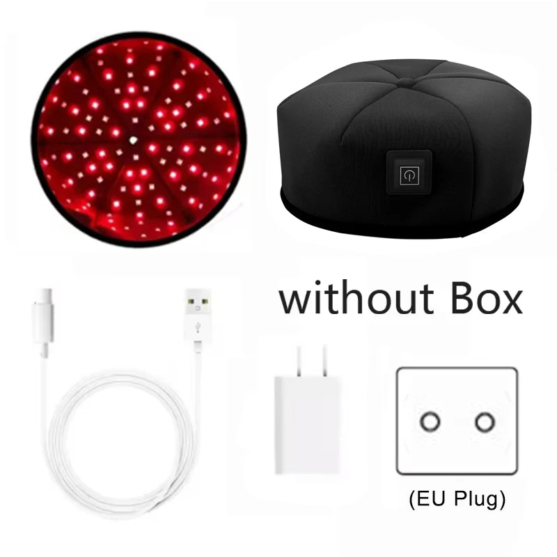 Red Light Therapy Hair Growth Hat β Near-Infrared LED Cap for Scalp Relief, Hair Loss Prevention & Head Relaxation