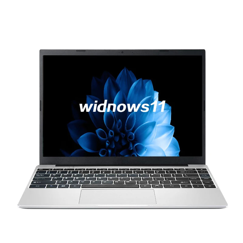14.1" Windows 11 Laptop – Intel Celeron N4000, 12GB RAM, 512GB SSD, Full HD Notebook for Office & Study