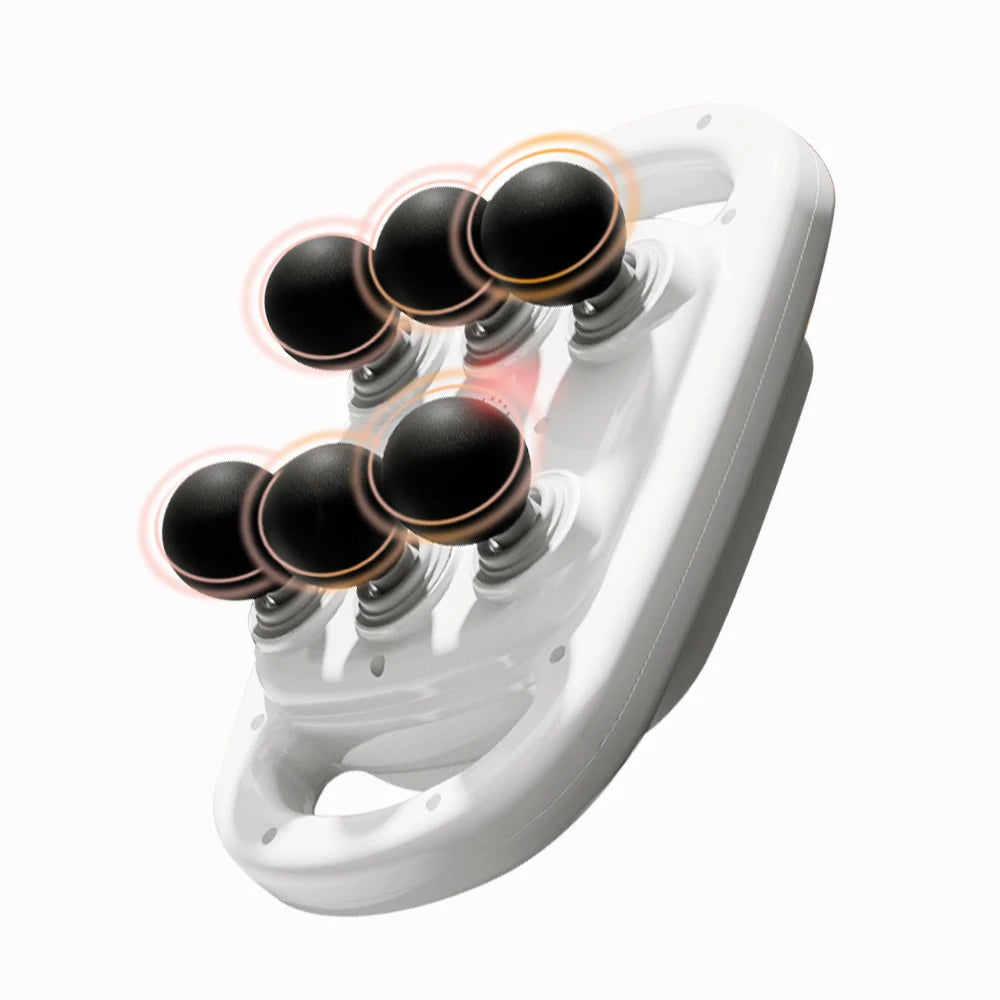 Six-Head Fascia Gun Massager — High-Frequency Electric Muscle Relaxation for Back, Waist, Legs, Shoulders & Full Body