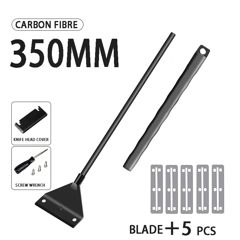 Fish Tank Cleaning Tool β Dual-Use Glass Algae Scraper for Sand & Algae Removal, 5 Blades Aquarium Cleaner