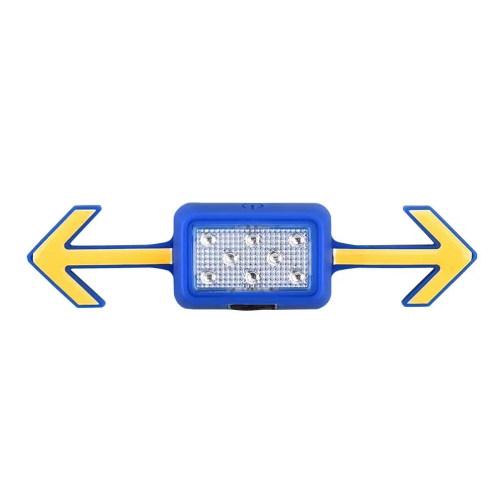 USB Rechargeable Bicycle Helmet Light with Remote Turn Signal β Waterproof LED Rear Safety Warning Taillight for Night Cycling